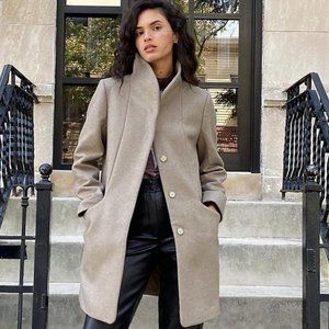 Aritzia The Cocoon Coat - Luxe Wool Cashmere M